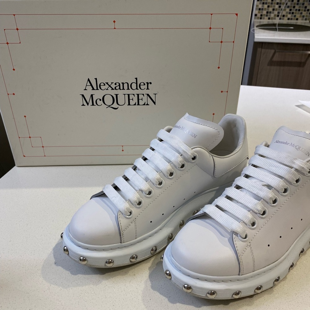 Alexander McQueen Oversized studded sneakers